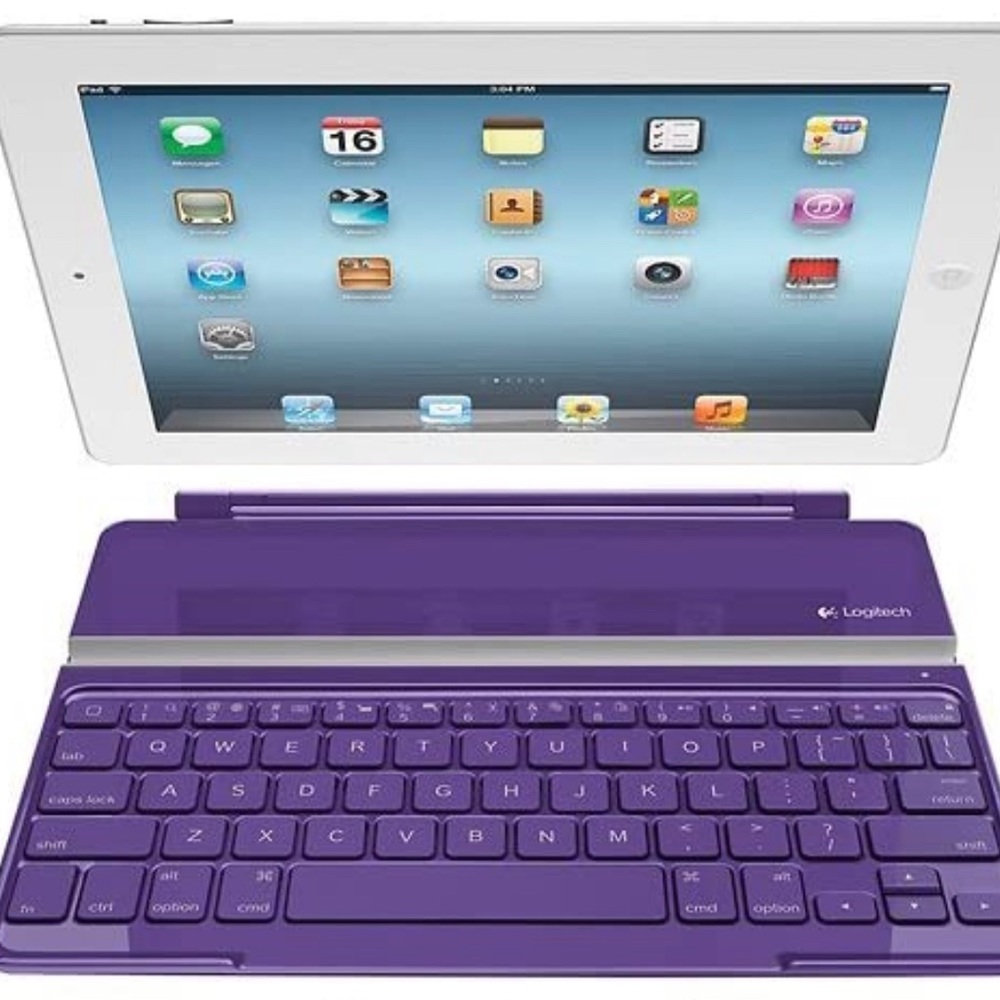 Logitech Purple Keyboard Case for Tablets